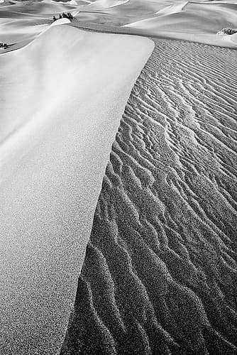 Dune Abstract-Death Valley Art Print by John Ford